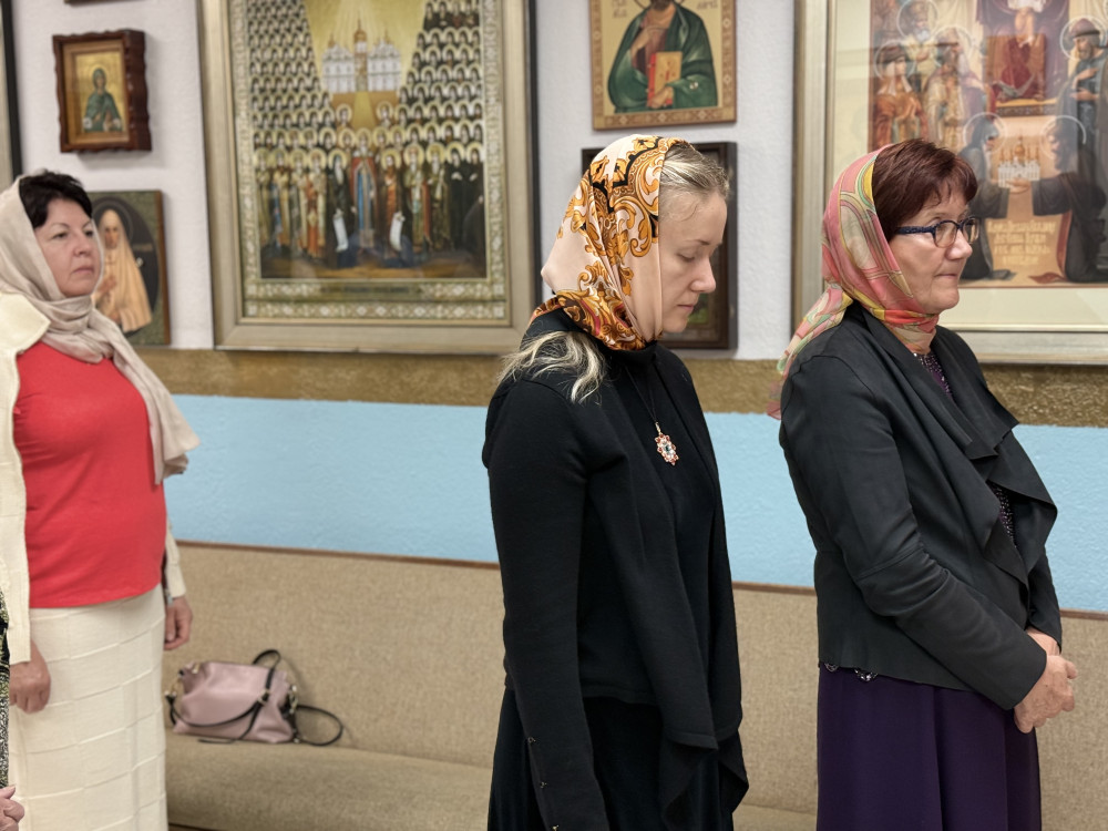 Начало нового года с молитвой и благодарностью Богу