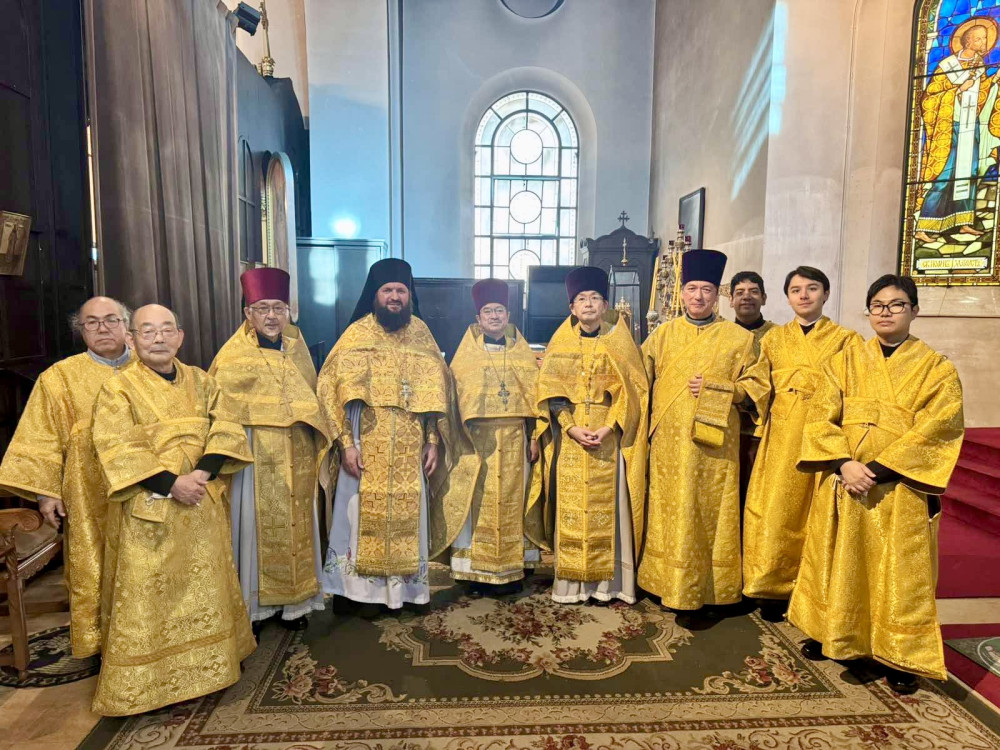 Архимандрит Стефан посетил храмы Японии и получил в дар частицу мощей святого Николая Японского