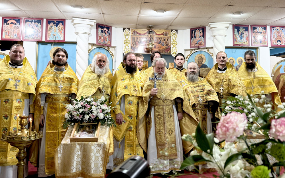 Братия обители приняла участие в престольном празднике в Голливуде (Флорида)