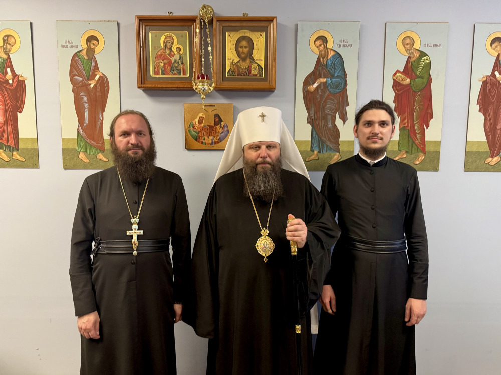 Братия обители приняла участие в архиерейском богослужении в Помпано-Бич