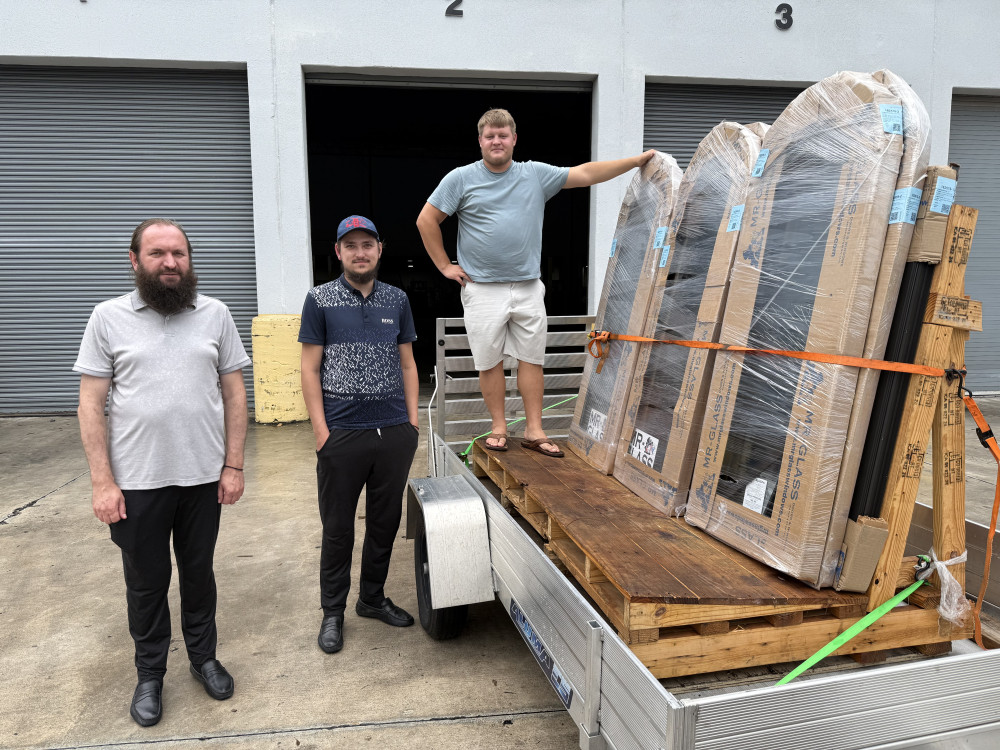 Благодарность за помощь в приобретении окон для нашей обители